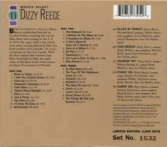 Dizzy Reece - Mosaic Select 11 (2004) {3CD Box Set, Mosaic MS-011 rec 1958-1960}