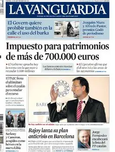 LA VANGUARDIA 16 DE SEPTIEMBRE DE 2011