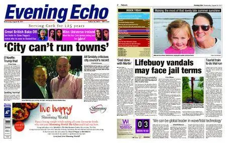 Evening Echo – August 30, 2017