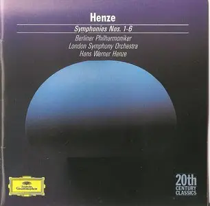 Hans Werner Henze - Symphonies Nos. 1-6 (conductor Henze)