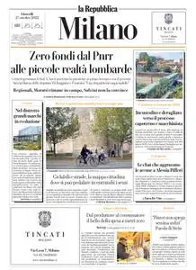 la Repubblica Milano - 27 Ottobre 2022