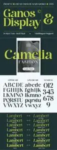 Ganos Display Font Family