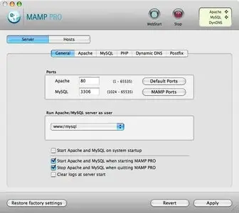 MAMP Pro 2.0.5