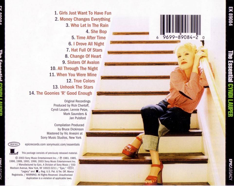 Cyndi Lauper - The Essential Cyndi Lauper (2003) .