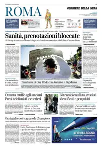 Corriere della Sera Roma - 24 Maggio 2024