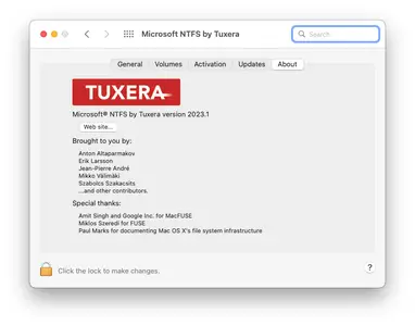 Microsoft NTFS for Mac by Tuxera 2023.1 Multilingual