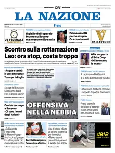 La Nazione Prato - 12 Novembre 2025