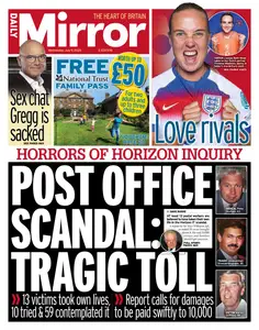 Daily Mirror - 9 July 2025