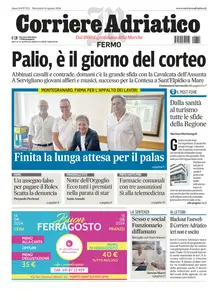 Corriere Adriatico Fermo - 14 Agosto 2024