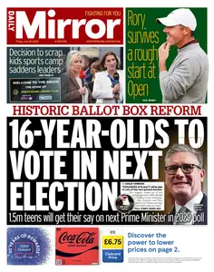 Daily Mirror Northern Ireland - 18 July 2025