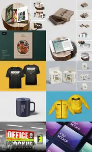 10 Mockup Templates Bundle 9 2025