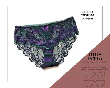 Stella Panties Lingerie Sewing Pattern