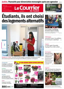 Le Courrier de l'Ouest Angers - 11 Septembre 2024