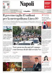 la Repubblica Napoli - 24 Ottobre 2025