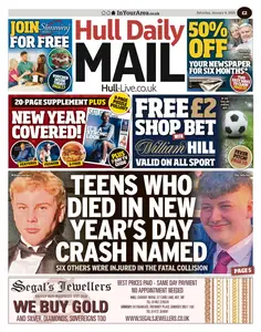 Hull Daily Mail - 4 January 2025