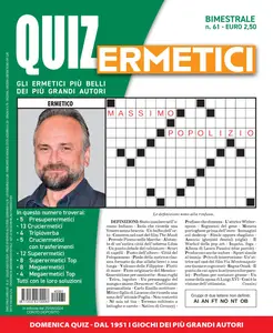 Quiz Ermetici  N.61 - Luglio-Agosto 2024