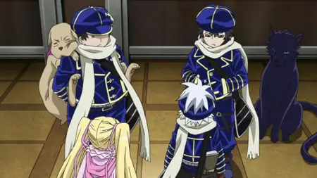 Letter Bee Ep 14 and 15  yEnc " Tegami Bachi Letter Bee 14 mkv 004