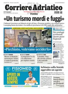 Corriere Adriatico Fermo - 3 Agosto 2025