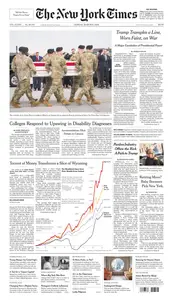 The New York Times - March 8, 2026