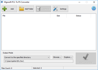 Mgosoft PCL To PS Converter 7.2.5 + Portable