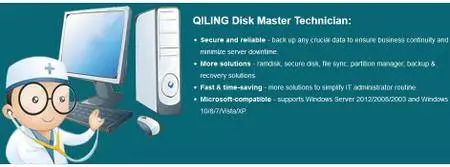 QILING Disk Master Technician 4.1.6 Build 20170302 WinPE Boot ISO (x64)