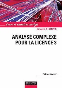 Analyse complexe pour la Licence 3