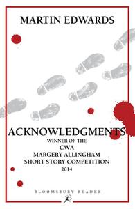 «Acknowledgments» by Martin Edwards