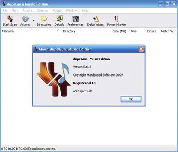 Hardcoded Software dupeGuru Music Edition 5.6.3