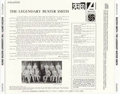 Buster Smith - The Legendary Buster Smith (1959) {2012 Japan Jazz Best Collection 1000 Series WPCR-27172}