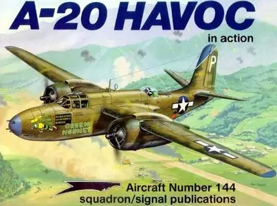 A-20 Havoc in action (Squadron Signal 1144) (Repost)