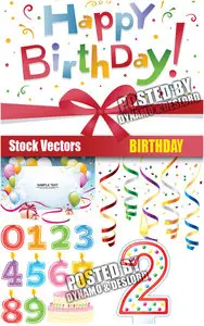 Birthday - Stock Vectors