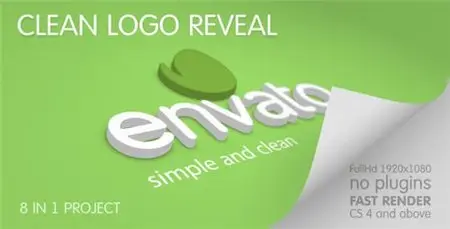 Clean Logo Reveal 8284098 - After Effects Project (Videohive)