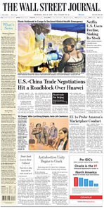 The Wall Street Journal – 18 July 2019