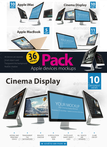 GraphicRiver - Apple Devices Mockups Bundle