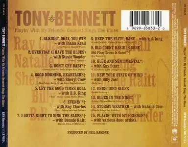 Tony Bennett - Playin' With My Friends: Bennett Sings The Blues (2001) Repost / New Rip