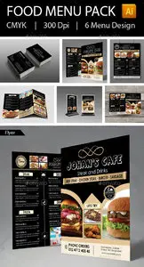 GraphicRiver - Food Menu Pack