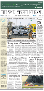 The Wall Street Journal – 6 May 2019