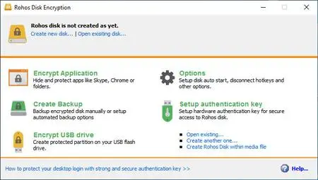 Rohos Disk Encryption 2.5 Multilingual