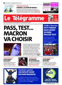 Le Télégramme Ouest Cornouaille – 12 juillet 2021