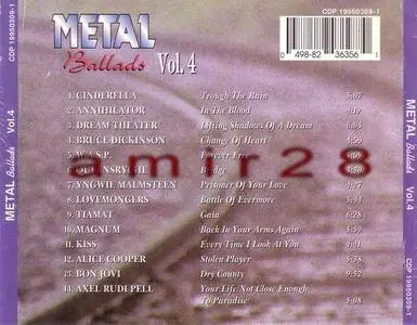 Metal Ballads Vol.4 (English)
