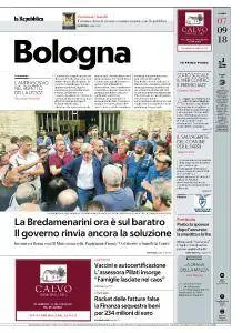 la Repubblica Bologna - 7 Settembre 2018