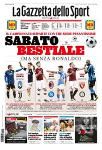 La Gazzetta dello Sport Roma – 23 novembre 2019
