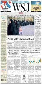 The Wall Street Journal  May 20 2017