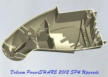 Delcam PowerSHAPE 2012 SP4 32bit & 64bit Upgrade