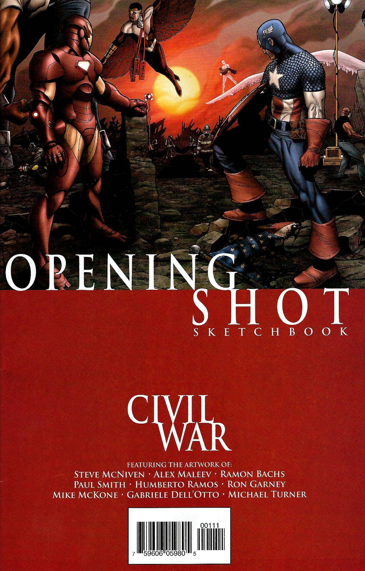 Civil War - Opening Shot Sketchbook