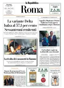 la Repubblica Roma - 14 Luglio 2021