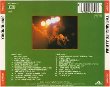 Jimi Hendrix - The Singles Album (1985) 2 CD
