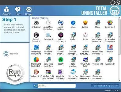 Total Uninstaller 3.3.0.161