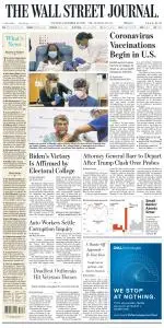 The Wall Street Journal - 15 December 2020