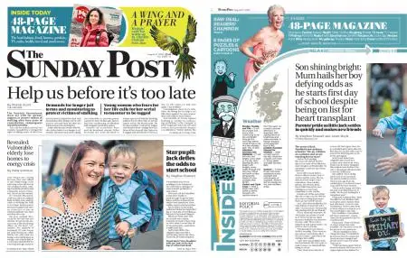 The Sunday Post Scottish Edition – August 21, 2022